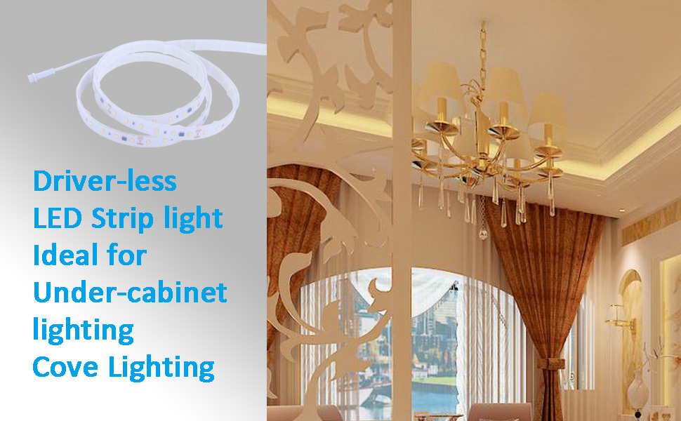 driverless led strip light 110v