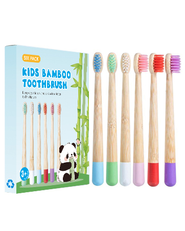Kids bamboo toothbrush