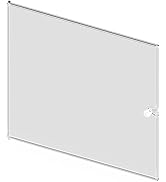 Wowood Dust-Proof Door for Super Creator, Plastic House Building Set, DIY Plastic Miniature House...