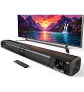 WebsLand Sound Bar for Smart TV, 80W Surround Sound System, 2-in-1 Detachable Design, 2.0 Channel...