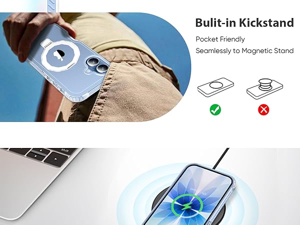 Built-in Kickstand