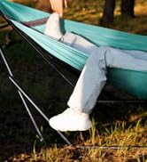 Tranquillo Hammock Combo, 600lb Capacity Double Hammock, Foldable Hammock with Stand for Outside ...