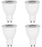 Sxminer GU10 LED Bulbs 10W, 4-Pack, Sxminer Warm White 3000K, 1100LM Ultra Bright, 38° Beam Angle...
