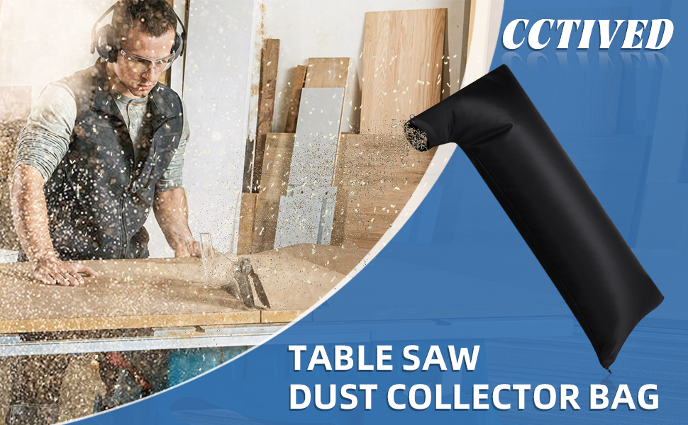 delta table saw dust bag