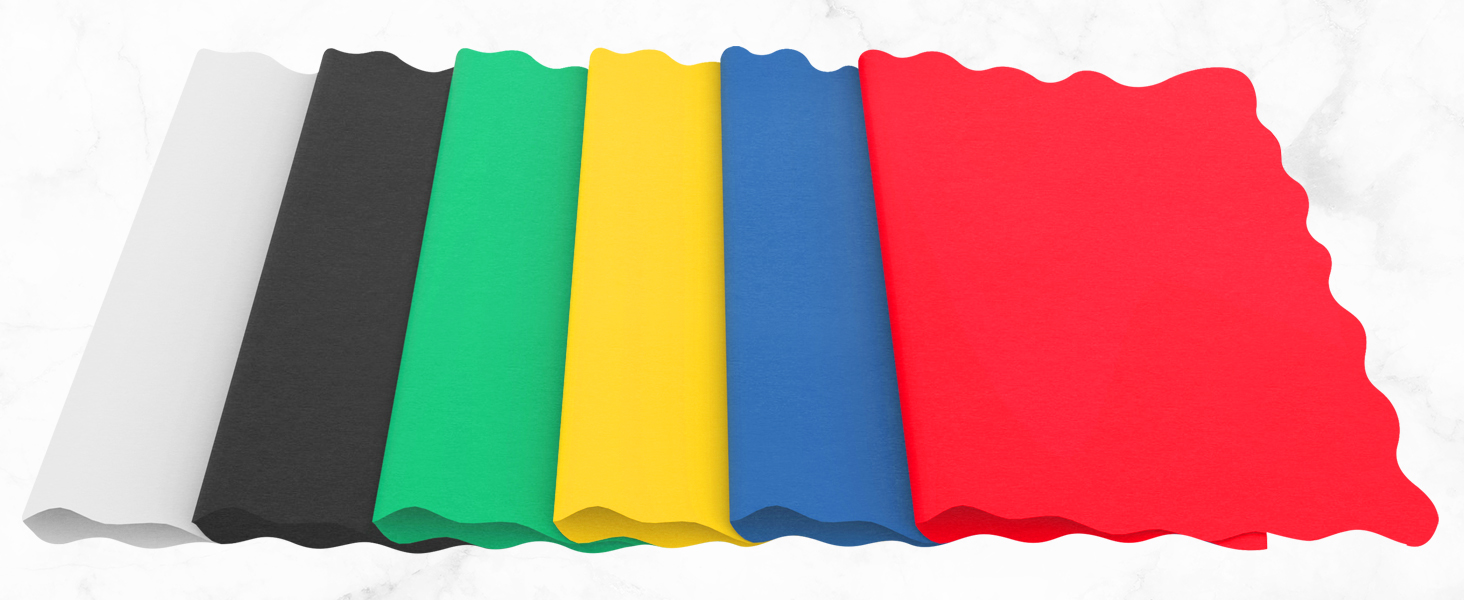 color paper placemats