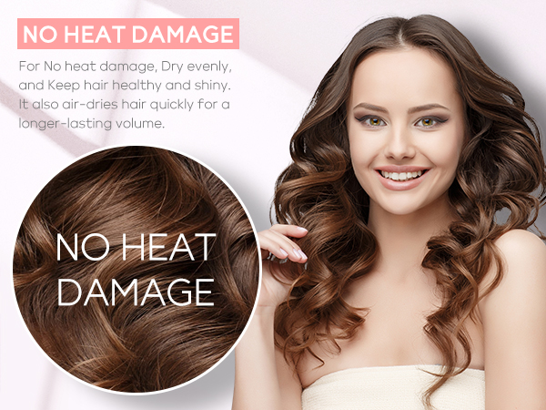 no heat damage