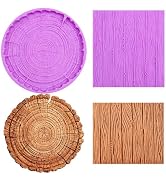 Wood Grain Tree Bark Silicone Molds Tree Bark Texture Fondant Impression Mat Wood Fondant Mold fo...