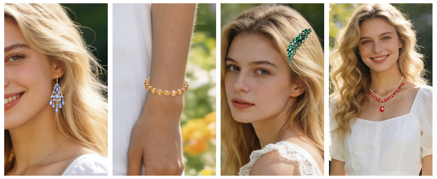 Different uses of crystal beads