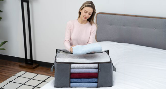Clothes Storage Bag, Heavy Duty High quality cloth storage moving Bag. Organizer Bag