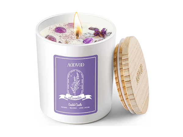 Lavender candle