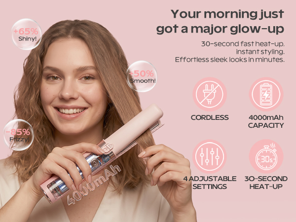 Cordless Hair Straightener