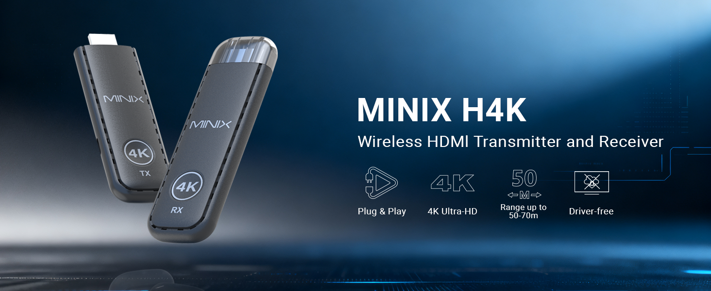 H4K wireless HDMI adapter