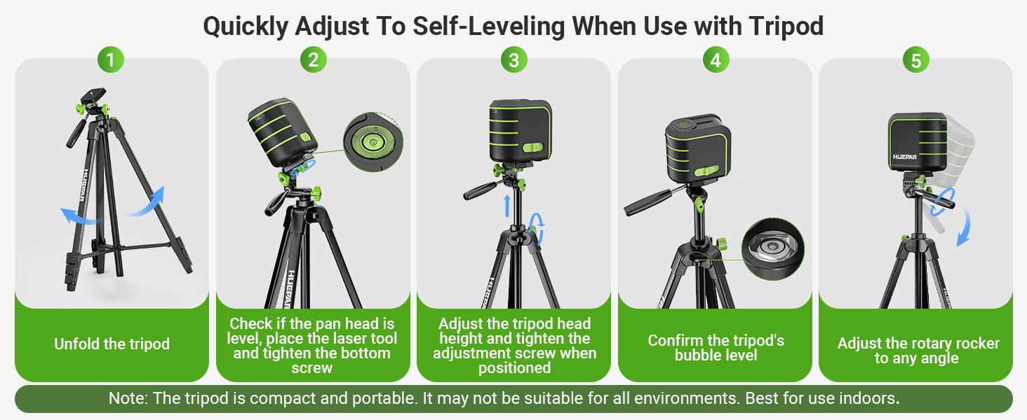 huepar outdoor laser level