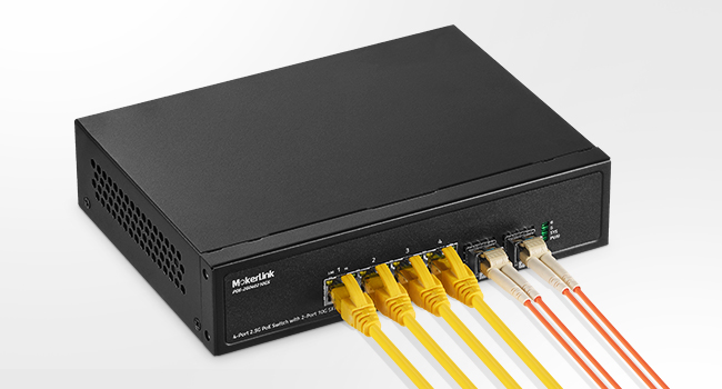 4-Port 2.5G PoE Etherent Switch