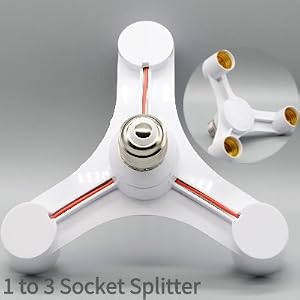 light socket outlet adapter