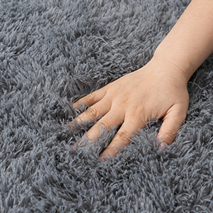 grey cozy rug
