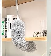 Duster with Extension Pole 30‘’ to 100‘’, Newliton 9PCS Microfiber Dusters Kit for Cleaning High ...
