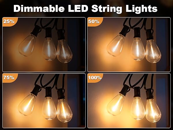 patio lights outdoor waterproof