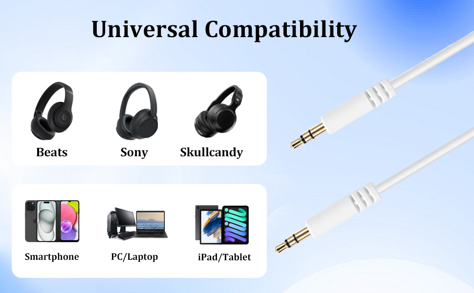 headphone audio cable