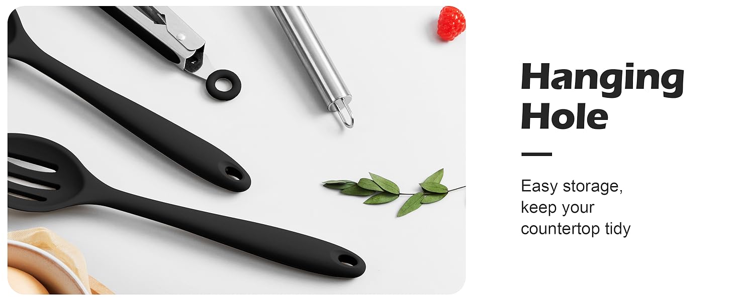 silicone utensil set