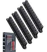 DEHOYI Magnetic Screwdriver and Wrench Organizer for Workshop, Garage | Heavy-Duty Tool Organizer...