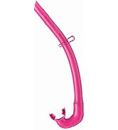 WSTOO Adults Diving Snorkel Breathing Tube Silicone Flexible Foldable Snorkel Anti-Drop for Freed...