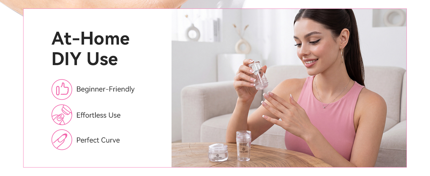 Silicone Nail Stamping tool
