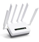 GL.iNet GL-XE3000 (Puli AX) 5G Router with Dual SIM Card Slot, Wi-Fi 6 Cellular Routers, Built-in...