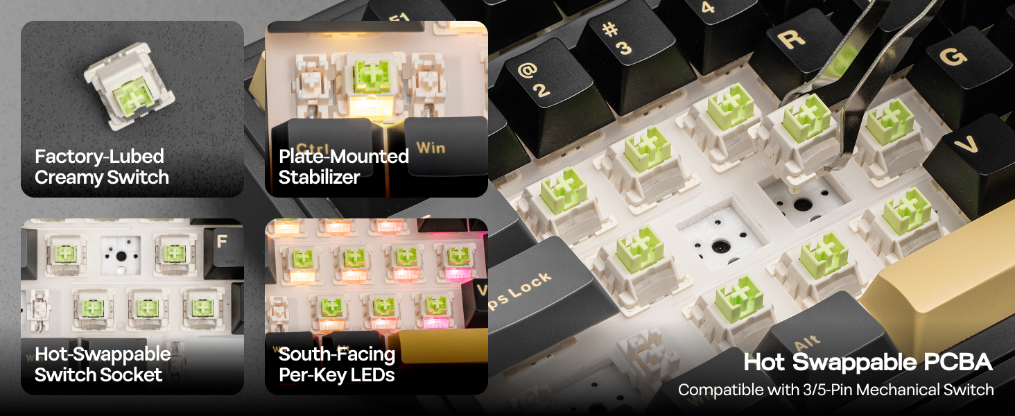 EA75 MAX Wireless Mechanical Keyboard