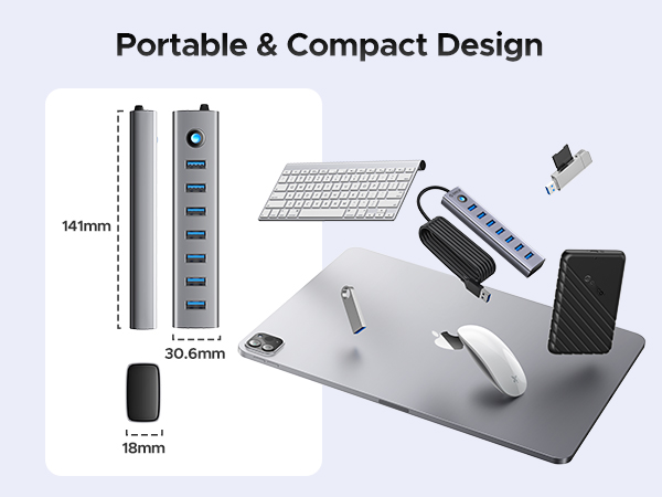 7 port usb hub