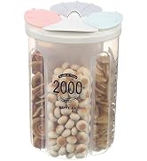 auons Airtight Kitchen Food Storage Container, Leak-Proof BPA Free Plastic Plastic Dry Cereal Dis...