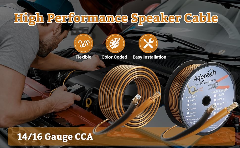 high Performance speaker cable