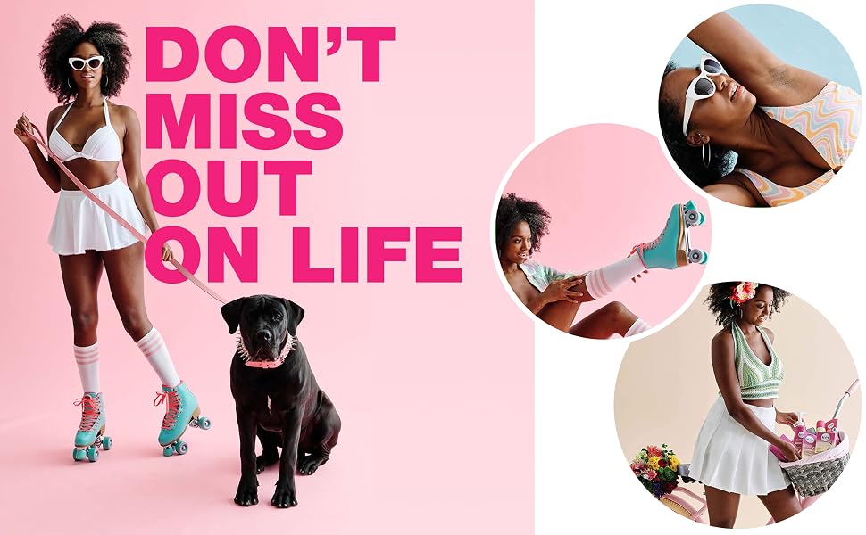 don't miss out on life, just veet it