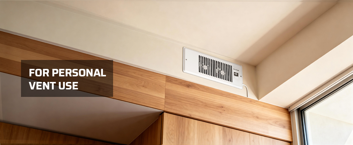 Quiet Register Booster Fan