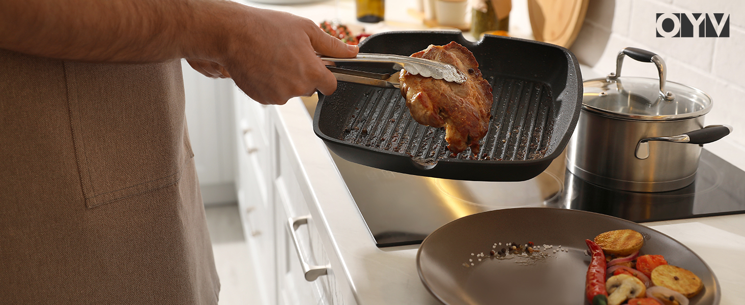 metal tongs for cooking