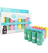 AKC Dog Poop Bags - Leak Proof Pet Waste Bags - 16 Refill Rolls - Lavender Scent - 240 Count (Toy...