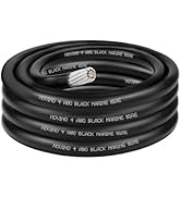 4 Gauge Marine Wire Tinned Copper Boat Battery Cable,600V 4 AWG 10ft Marine Battery Cable for Aut...
