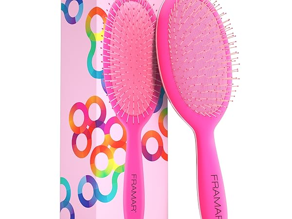 natural hair brush slick back brush for hair women slick hair brush