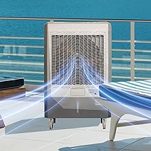 Stay cool anywhere with our portable evaporative cooler pads. Beat the heat both everywhere.