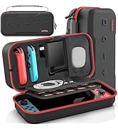 Switch Carrying Case Compatible with Nintendo & OLED, Portable Switch Travel Carry Case Fit for J...
