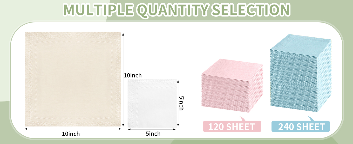 cocktail napkins