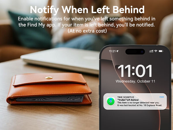 Notify W2hen Left Behind
