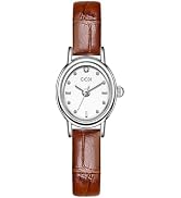 FANMIS Vintage Small Golden Bracelet Women’s Watches Dainty Minimalism Oval Dress Bangle Watch Ea...