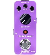 AITONE Wah Pedal Dynamic Auto Wah Guitar Effect Pedals Envelope Filter True Bypass for Electric G...