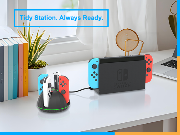 switch 1 joycon charger dock
