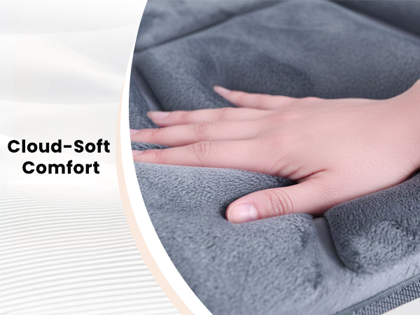Soft touch,High-grade fluff, slow rebound.
