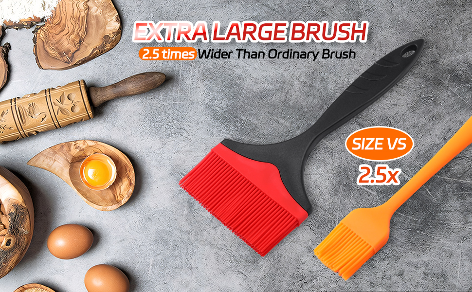 3.95 inches wide,10inches long and has a convenient hanging loop at the top.This is the ultimate