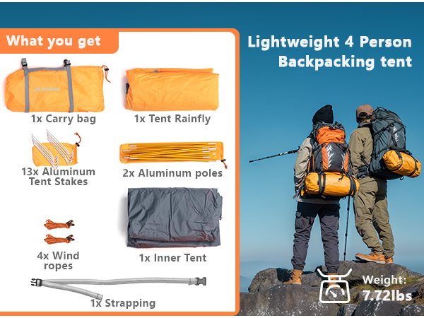 4 Person Tent