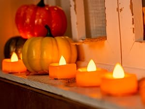 halloween tea lights
