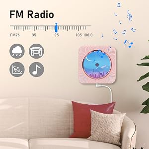 wall cd player